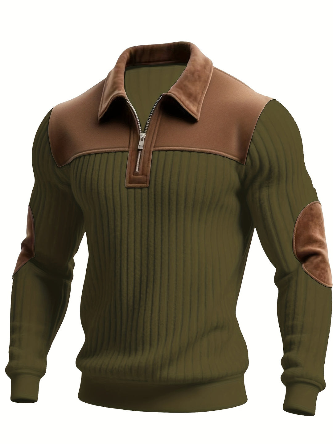 Bruno | Pull Col Zippé Élégant