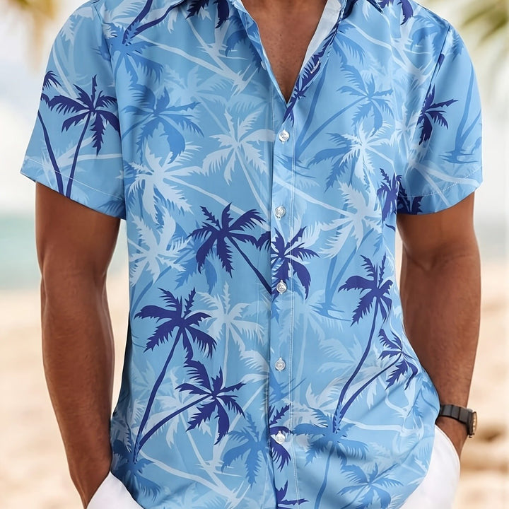 Basile | Chemise Estivale à Imprimé Tropical