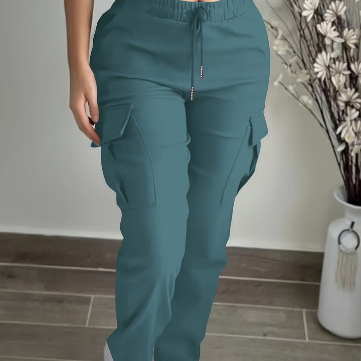 Christine | Pantalon Cargo Ceinturé