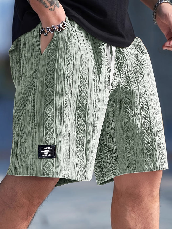 Marc | Short Texturé à Motif Géométrique