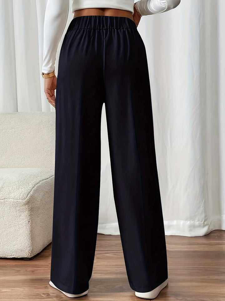 Ariane | Pantalon Fluide à Jambe Droite