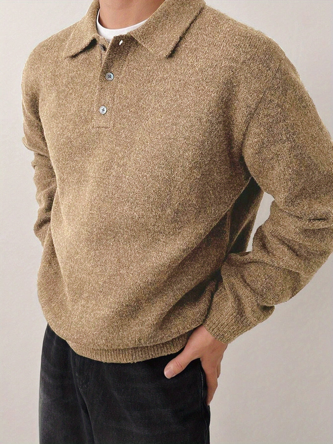Bertrand | Polo Raffiné à Col Boutonné