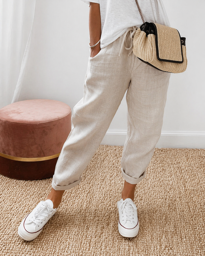 Fleur | Pantalon d'Été Décontracté