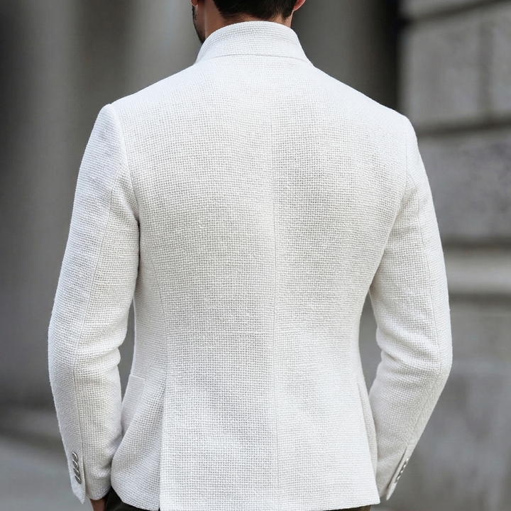 Léopold | Blazer Structuré à Col Montant