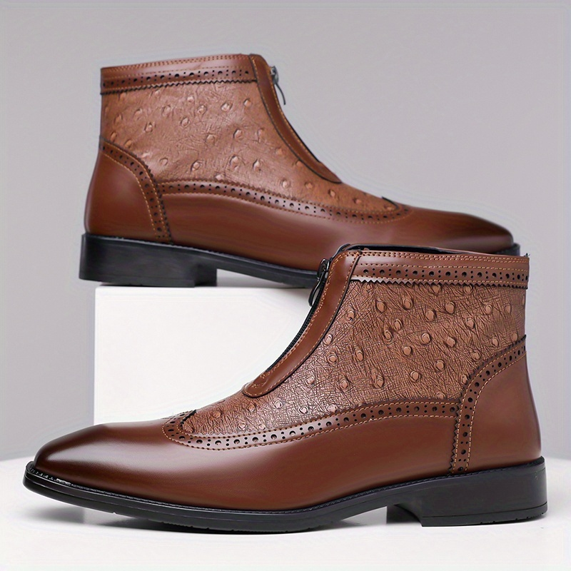 Auguste | Bottines Habillées à Zip