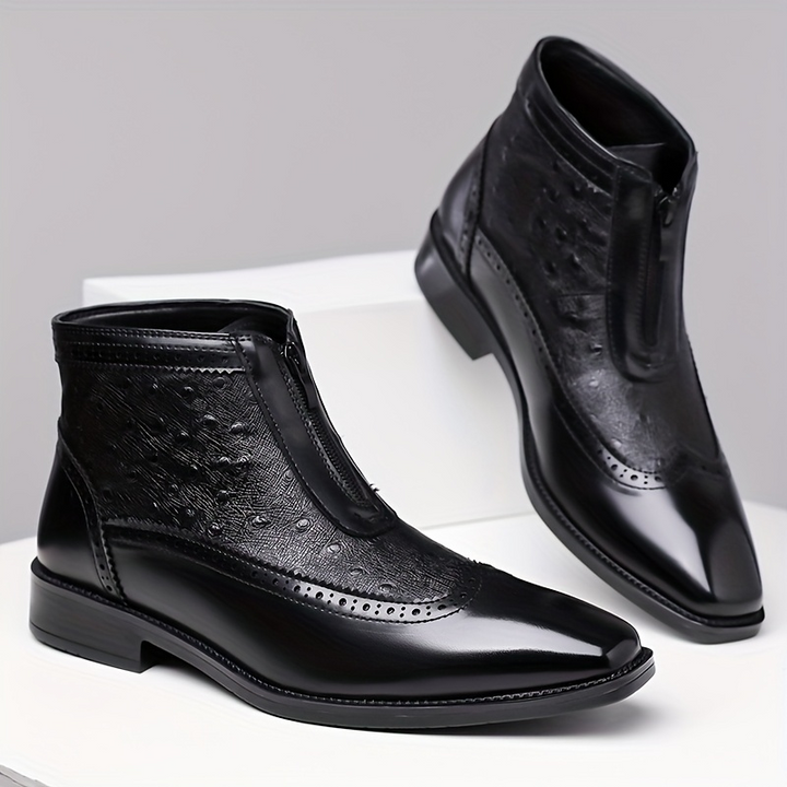 Auguste | Bottines Habillées à Zip