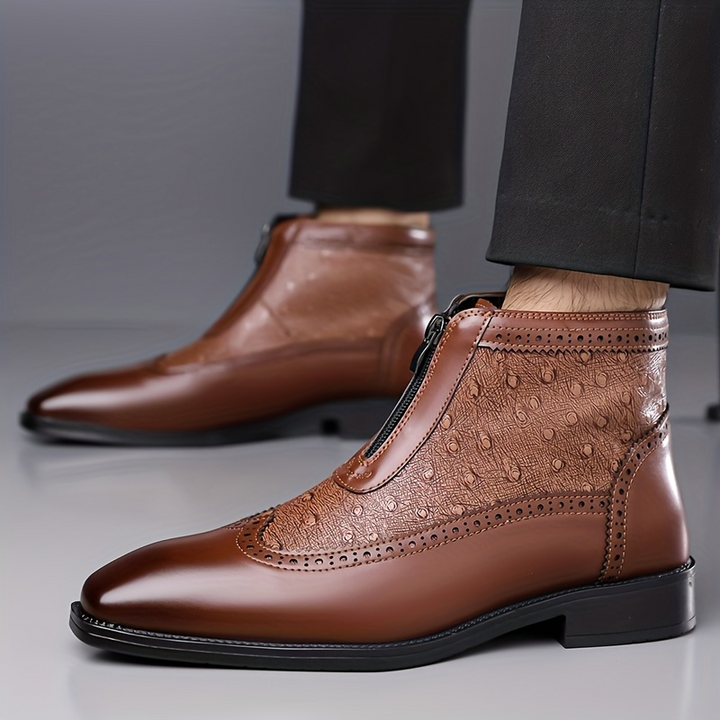 Auguste | Bottines Habillées à Zip