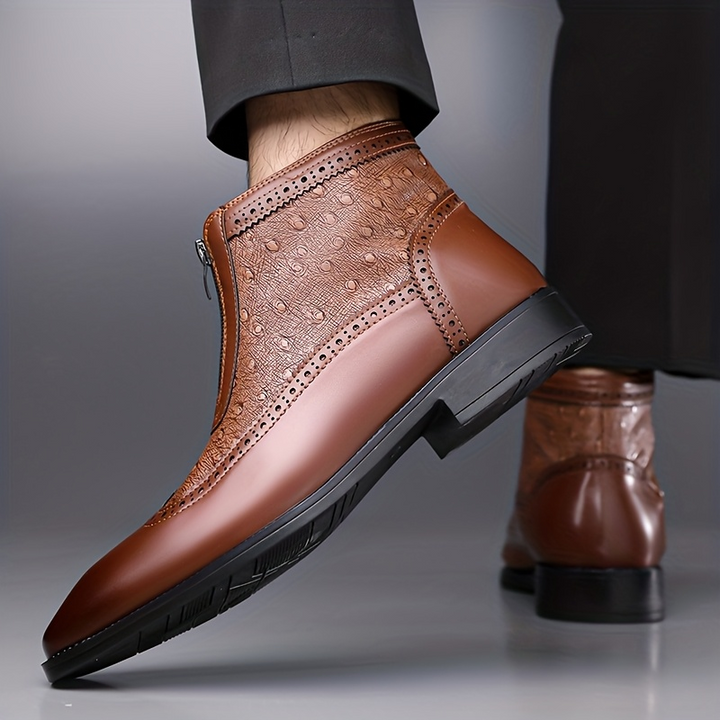 Auguste | Bottines Habillées à Zip