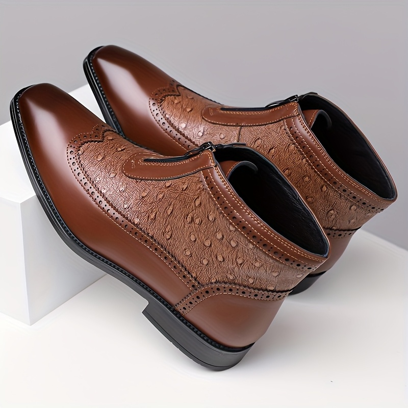 Auguste | Bottines Habillées à Zip