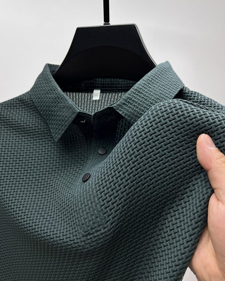 Matthieu | Polo Texturé à Boutons