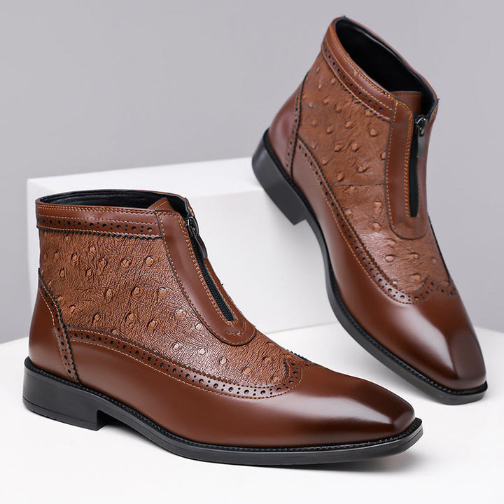 Auguste | Bottines Habillées à Zip
