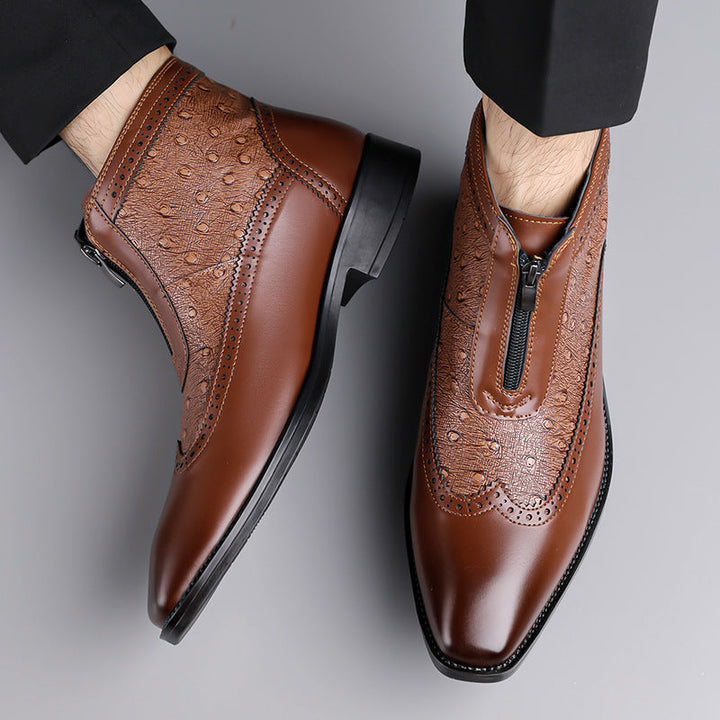 Auguste | Bottines Habillées à Zip