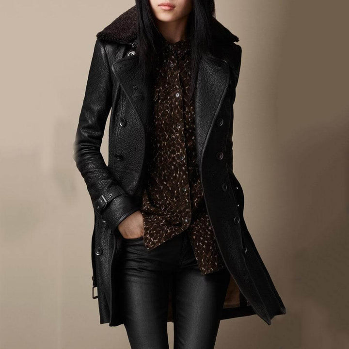 Roxane | Manteau Mi-Long Ceinturé