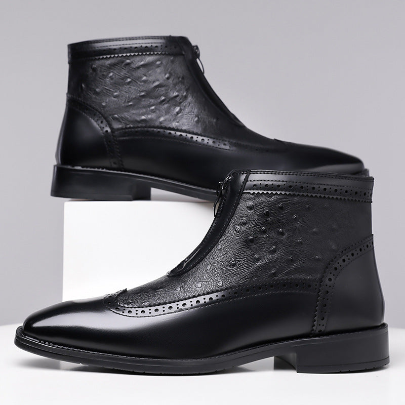 Auguste | Bottines Habillées à Zip