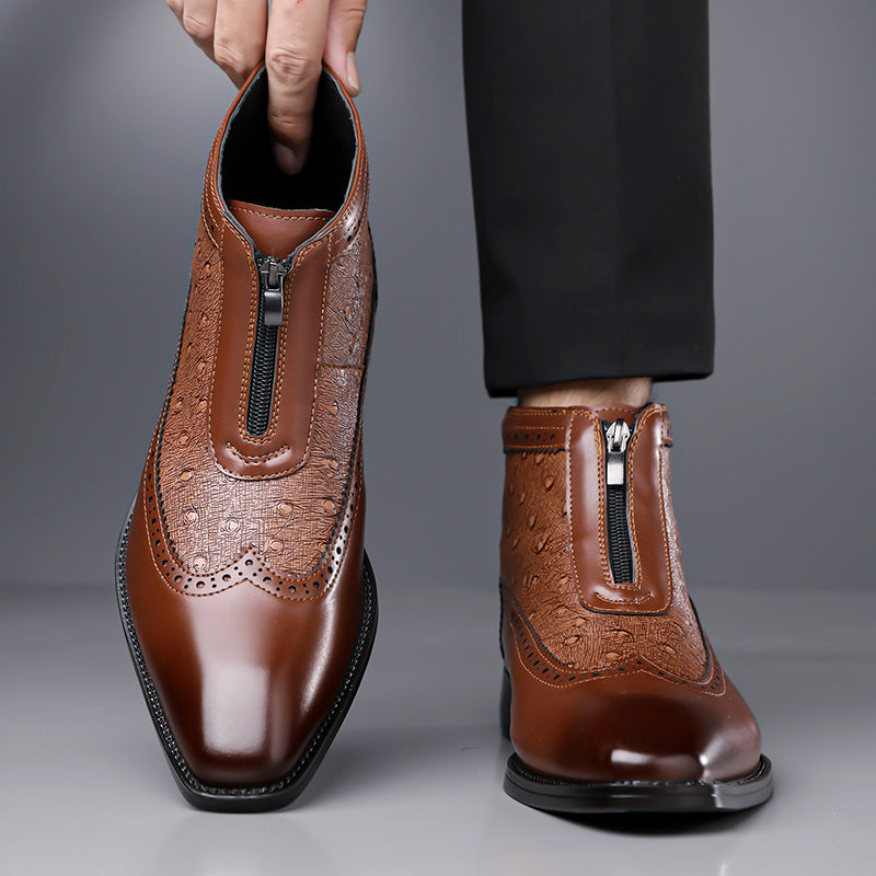Auguste | Bottines Habillées à Zip
