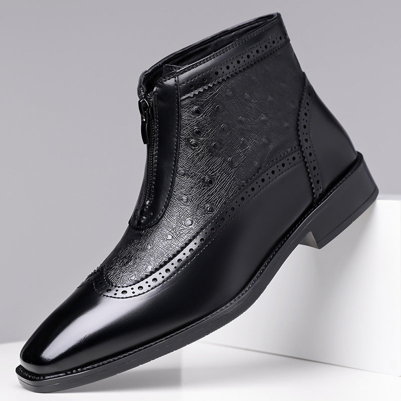 Auguste | Bottines Habillées à Zip