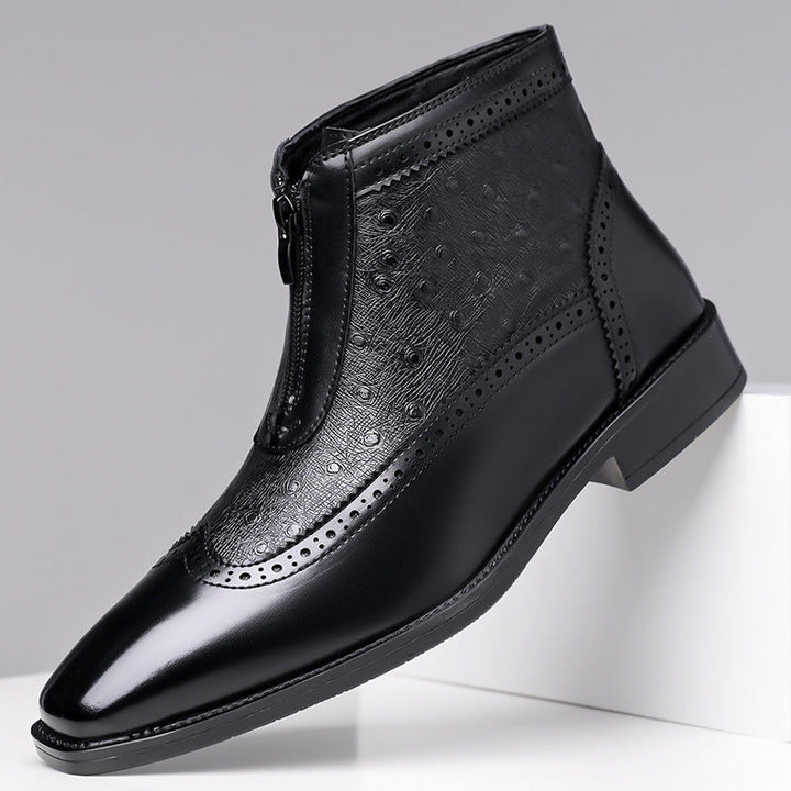 Auguste | Bottines Habillées à Zip
