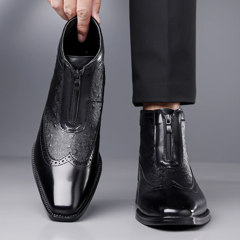 Auguste | Bottines Habillées à Zip