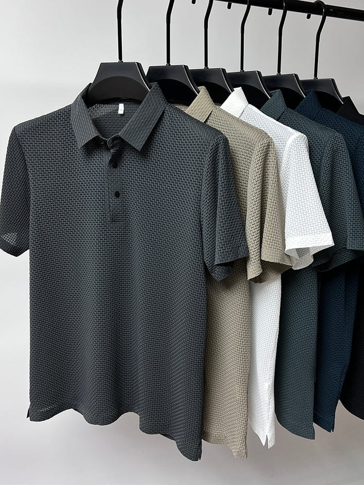 Matthieu | Polo Texturé à Boutons