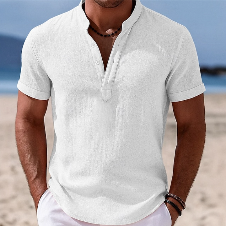 Adrien | Chemise d'Été à Manches Courtes