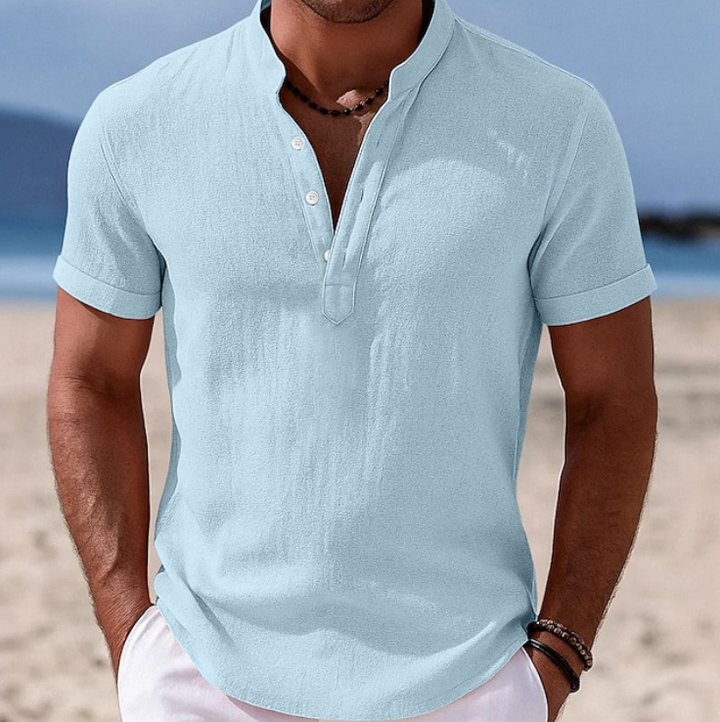 Adrien | Chemise d'Été à Manches Courtes