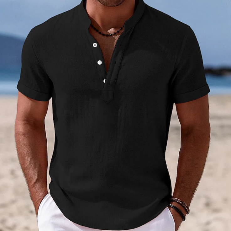 Adrien | Chemise d'Été à Manches Courtes