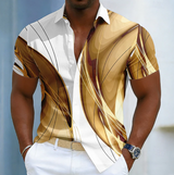 Gaétan | Chemise Élégante à Motif Linéaire