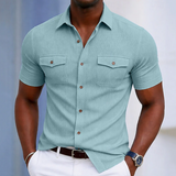 Josselin | Chemise Manches Courtes à Poches