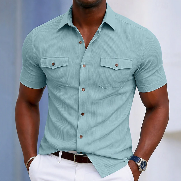 Josselin | Chemise Manches Courtes à Poches