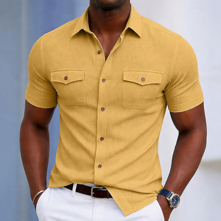 Josselin | Chemise Manches Courtes à Poches