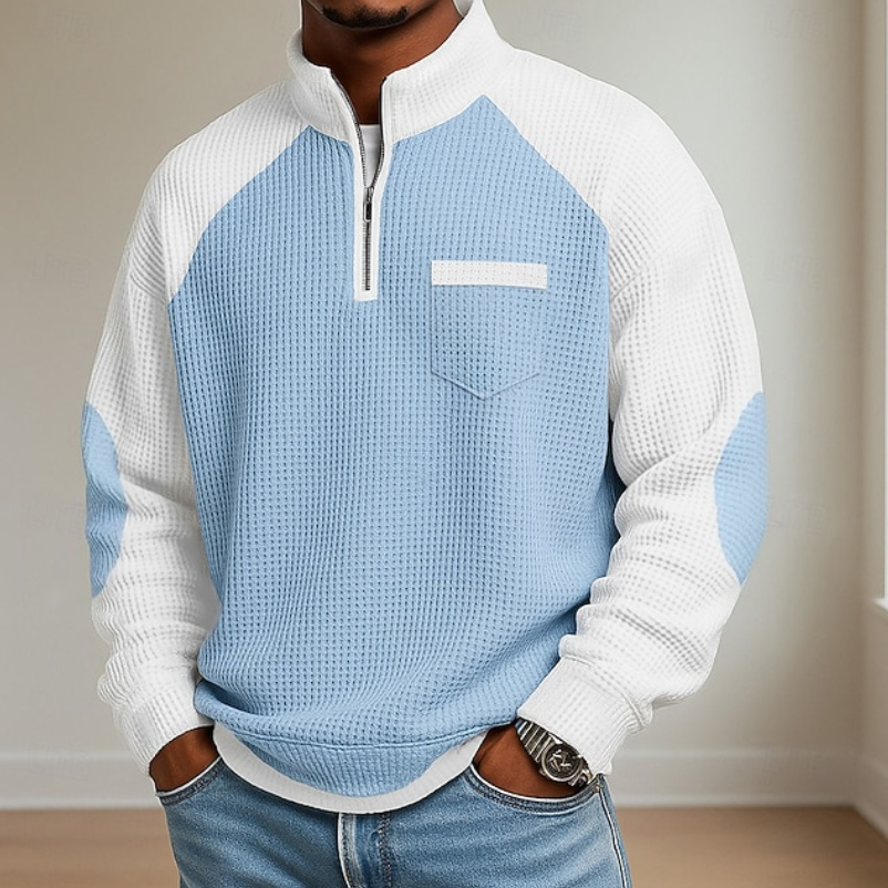 Quentin | Pull Col Montant Zippé