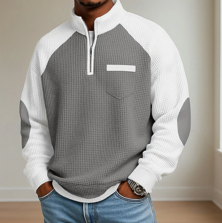 Quentin | Pull Col Montant Zippé