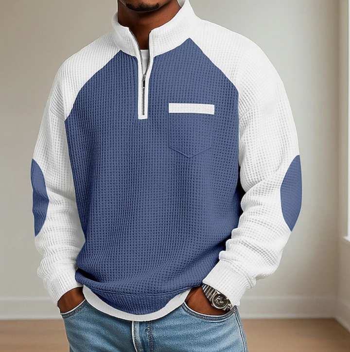 Quentin | Pull Col Montant Zippé
