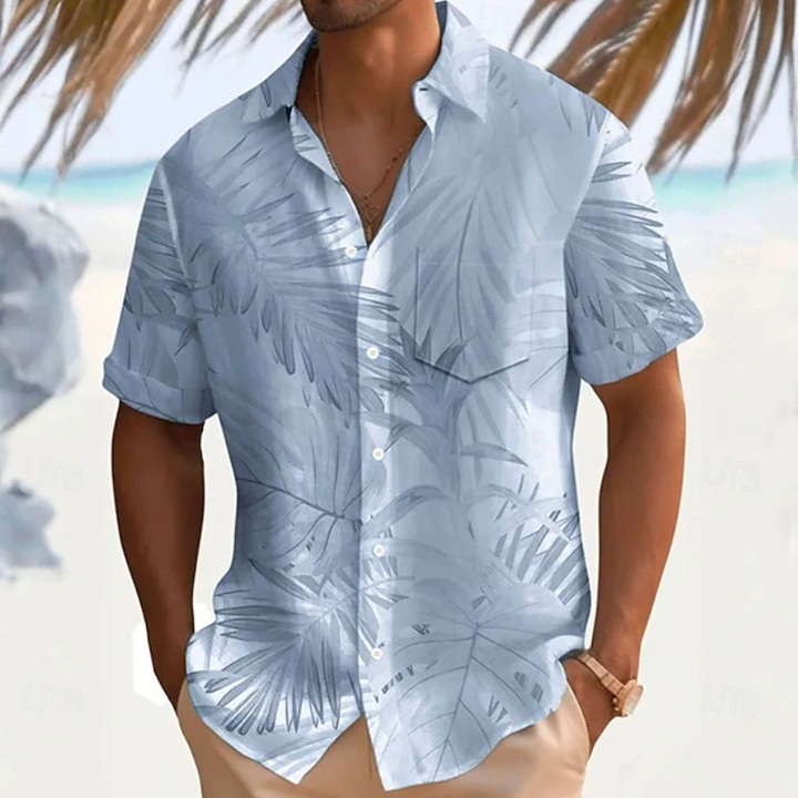 Gabriel | Chemise Estivale à Manches Courtes