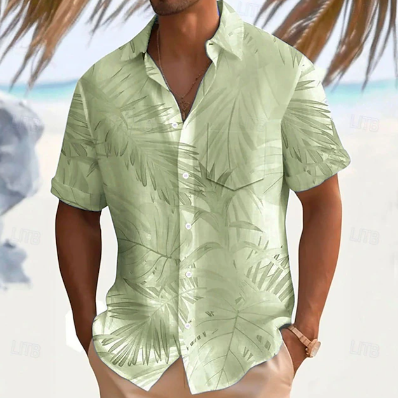 Gabriel | Chemise Estivale à Manches Courtes
