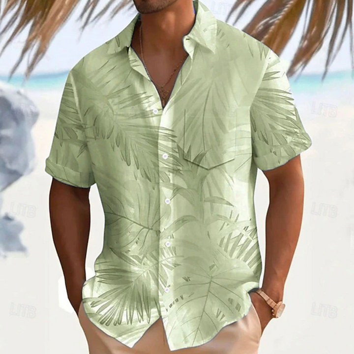 Gabriel | Chemise Estivale à Manches Courtes