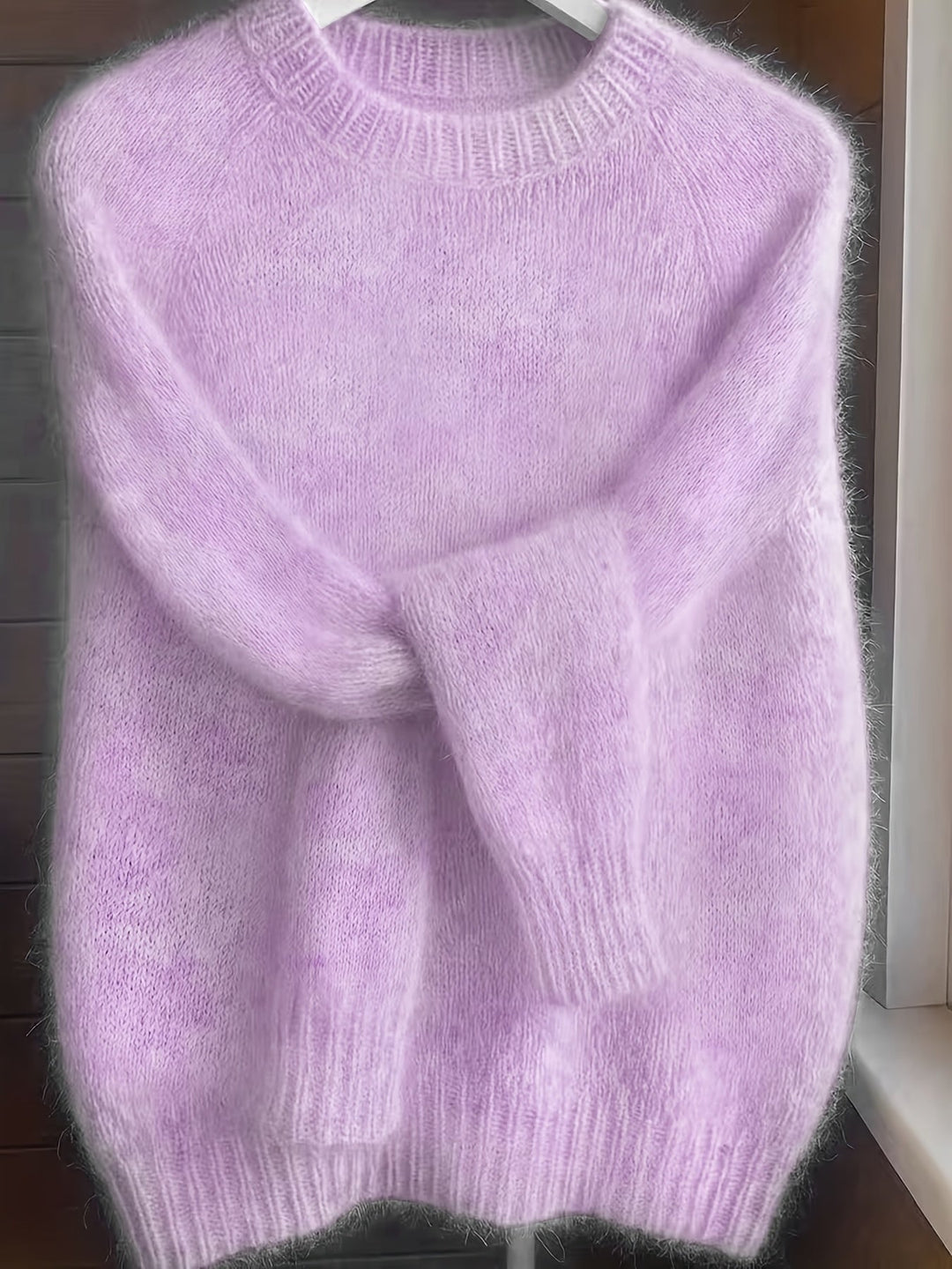 Inès | Pull Douillet à Col Rond