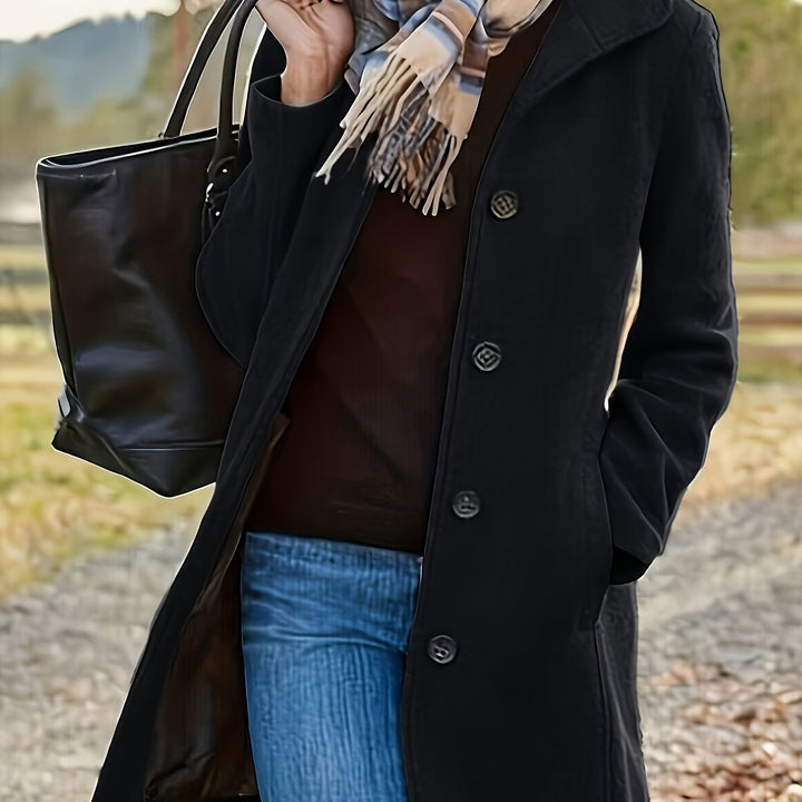 Émilie | Manteau Structuré Mi-Long