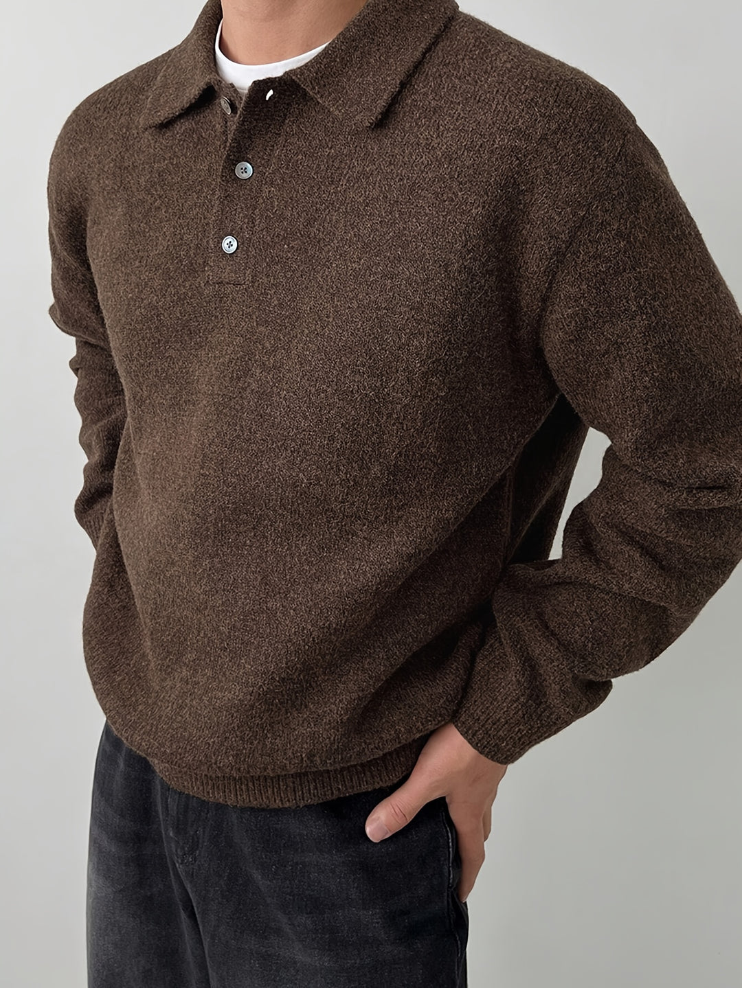 Bertrand | Polo Raffiné à Col Boutonné