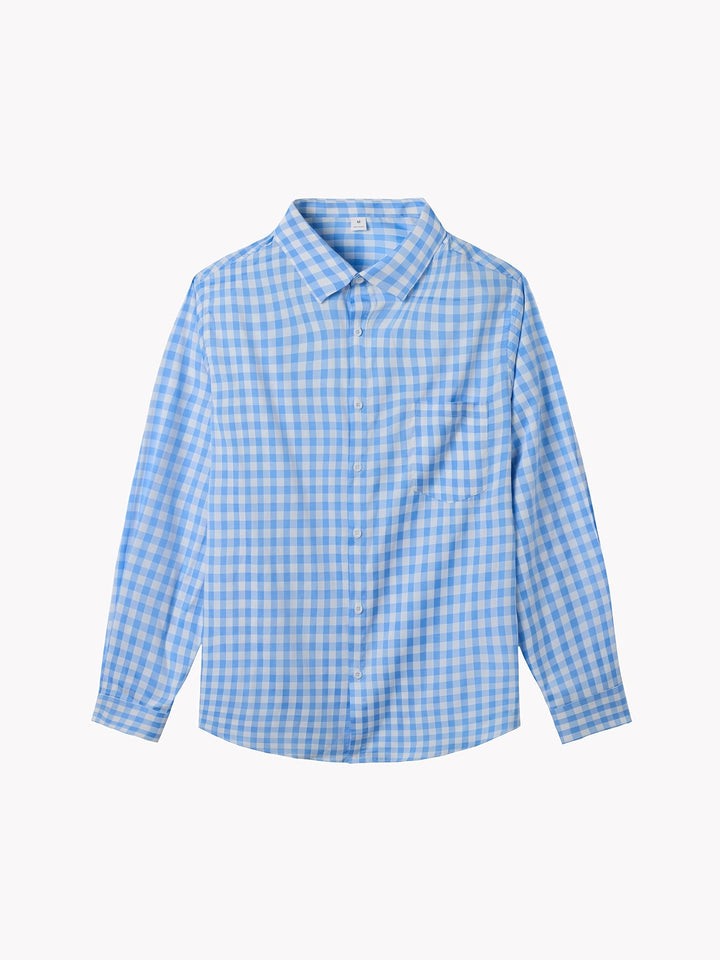 Maxime | Chemise à Carreaux Manches Longues