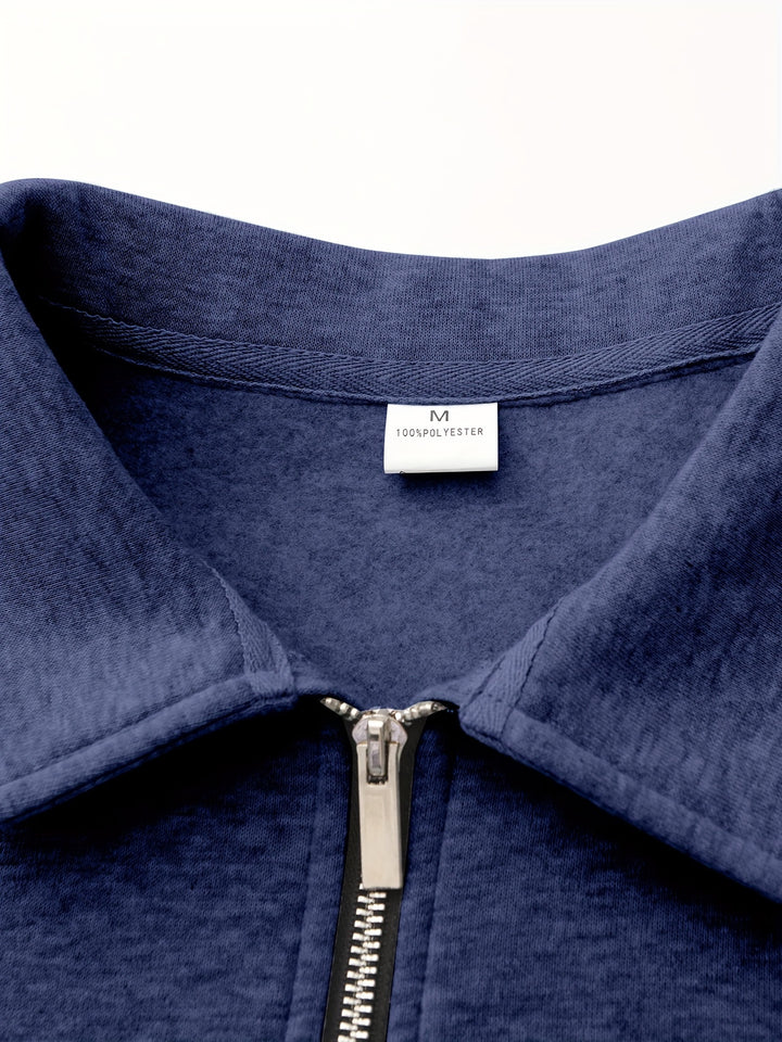 Laurent | Sweat Col Zippé Élégant