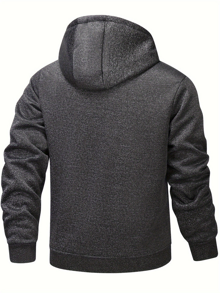 Aymeric | Veste à Capuche Zippée Chaleur Cocon