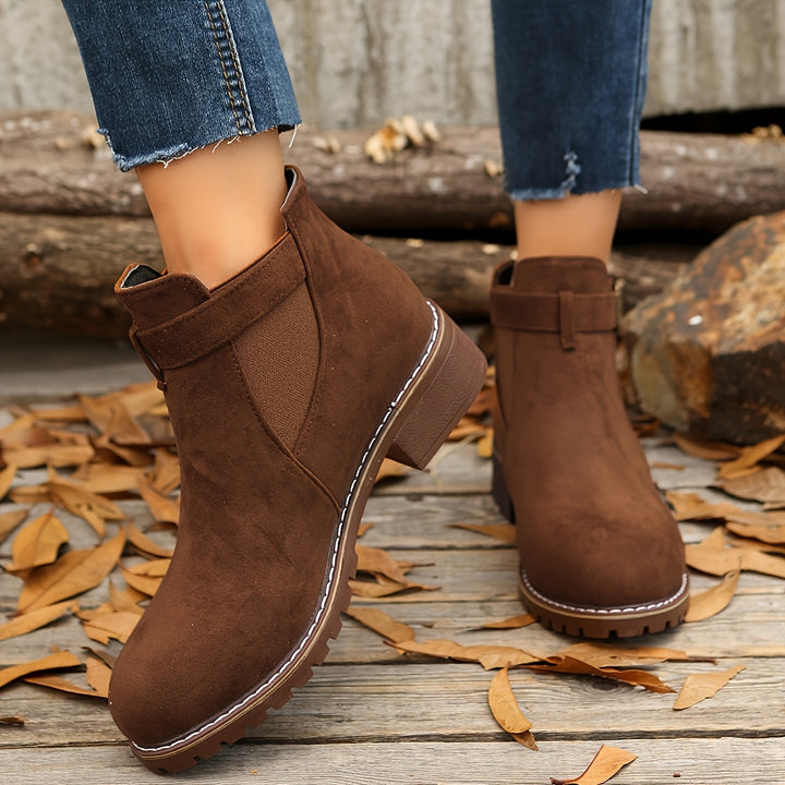 Chantal | Bottines Élégantes à Talon Confort