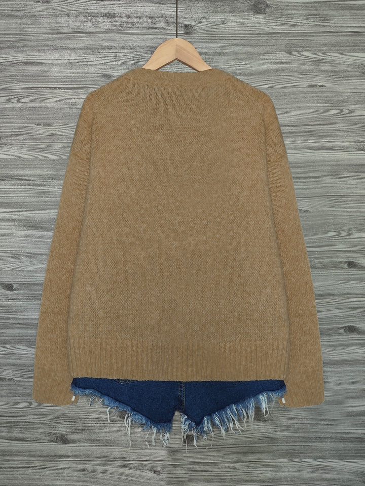 Clarisse | Pull Chaleureux à Imprimé Chats