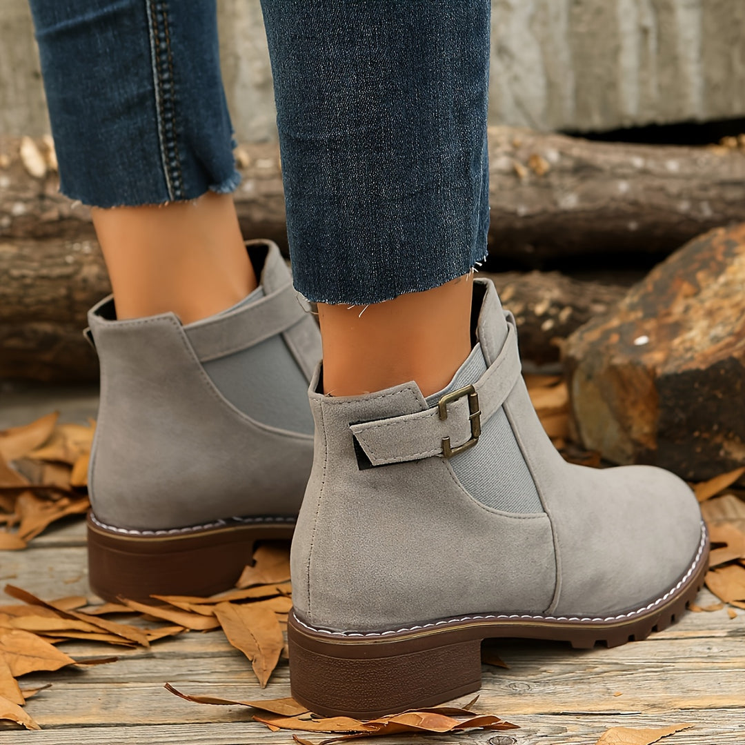 Chantal | Bottines Élégantes à Talon Confort