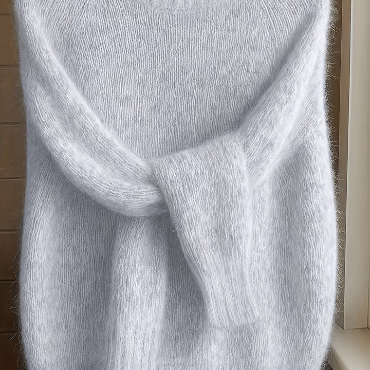 Inès | Pull Douillet à Col Rond