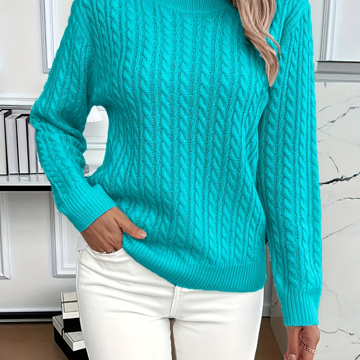 Emmanuelle | Pull Torsadé Coupe Ample