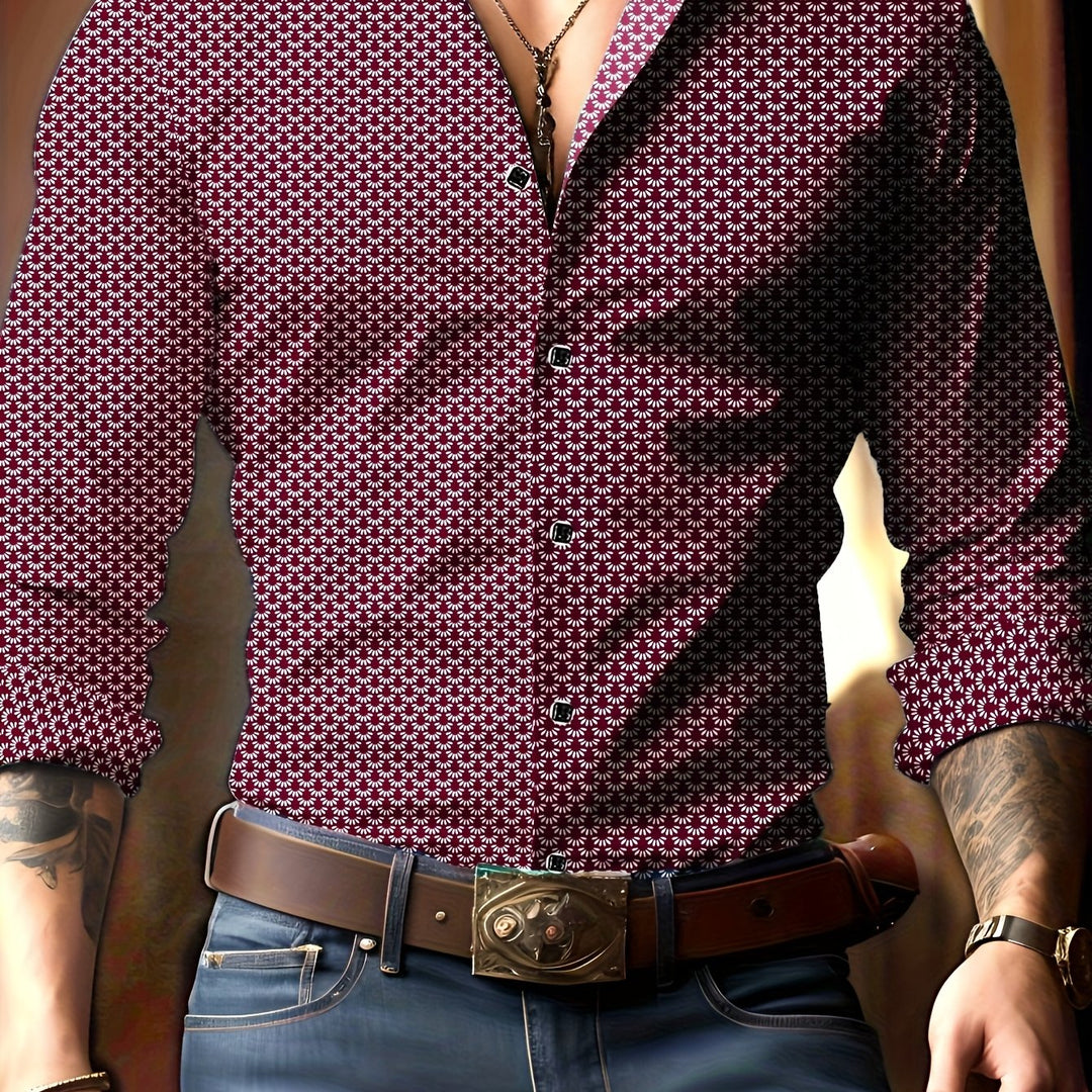 Arnaud | Chemise Habillée à Motifs