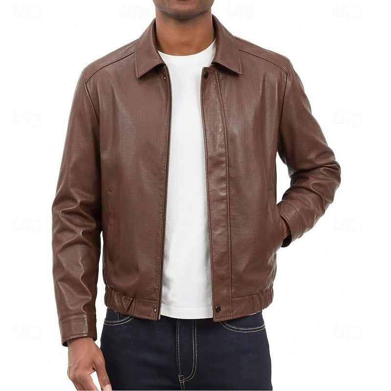 Bernard | Blouson Col Chemise Intemporel