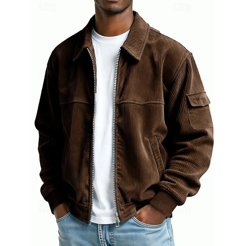 Franck | Veste Élégante à Col Chemise